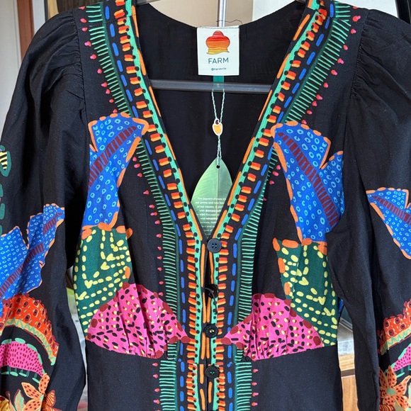 Farm Rio Cool Leopards Maxi Dress - Picture 4 of 6